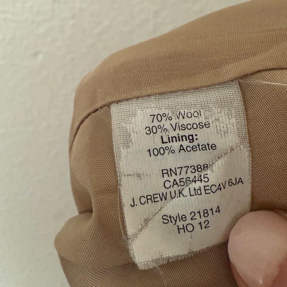 J Crew Wool Pencil Skirt - Picture 4 of 4